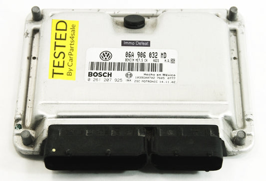Immo Off ECU ECM Engine Computer 02-04 VW Jetta Golf MK4 2.0 AVH 06A 906 032 MD