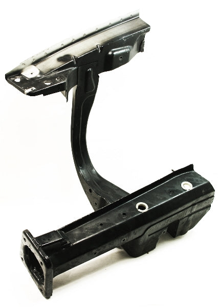 RH Front Frame Horn Rail Section 98-04 Audi A6 C5 - LY9B Black - Genuine