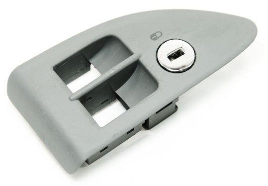 Gas Fuel Door Trunk Switch Trim Gray 98-05 VW Passat B5 B5.5 - Genuine