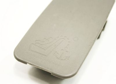 Child Safety Seat Hook Cover Trim Cap 02-05 Audi A4 B6 Gray - 4B0 887 301 A