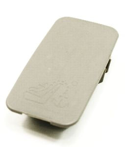 Child Safety Seat Hook Cover Trim Cap 02-05 Audi A4 B6 Gray - 4B0 887 301 A