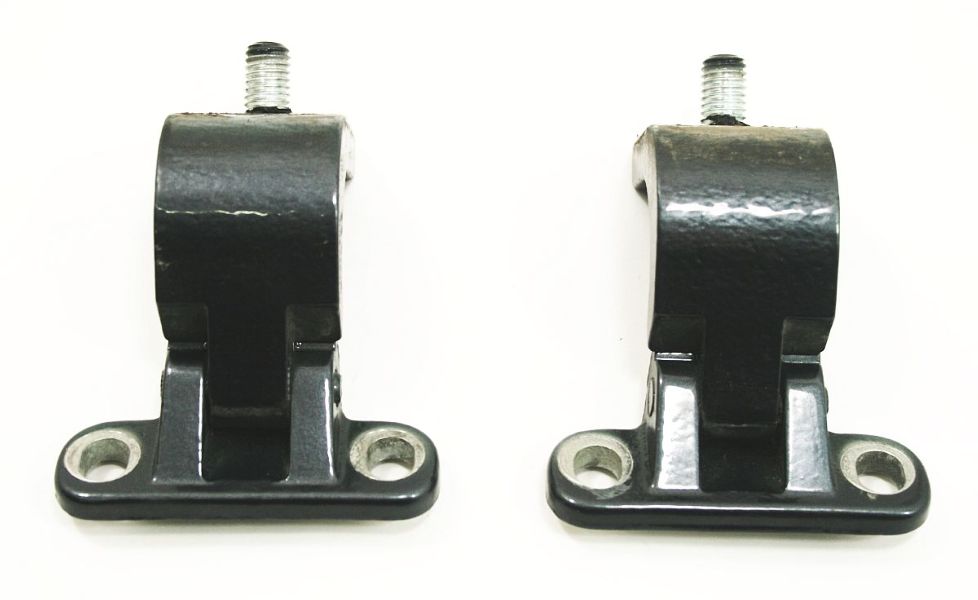 Hatch Hinges Set 99-05 VW Golf GTI MK4 - L041 Black - Genuine - 1J6 827 301 A