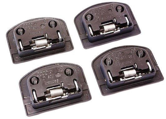 Hatch Tie Trunk Anchors Down Hooks 00-06 Audi TT MK1 Denim Blue - 1J0 864 203 B