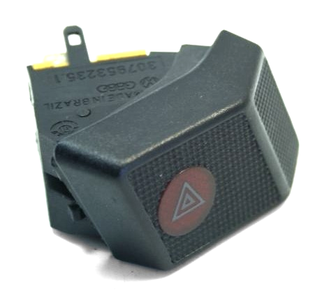 Hazard Flashers Dash Switch VW Fox 87-93 - Genuine - 307 953 235 1