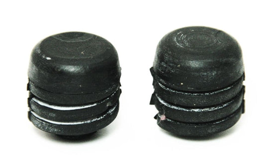 2x Hood Rubber Bump Stop Adjusters 01-05 VW Passat B5.5 - Genuine