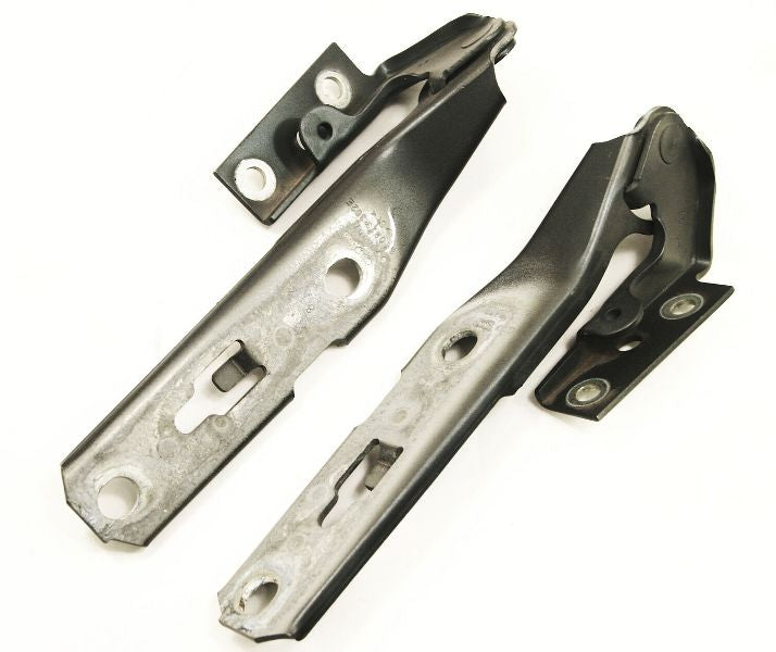 Hood Hinges 02-05 Audi A4 S4 B6 LX7Z Dolphin Gray - 8E0 823 301 E & 302 E