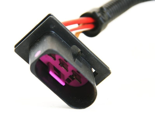 LH Electric Cooling Fan Motor 98-05 VW Beetle - Genuine Temic - 1C0 959 455