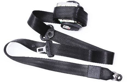 LH Front Seatbelt Audi A6 S6 RS6 C5 Allroad - Black - 4B0 857 705 A
