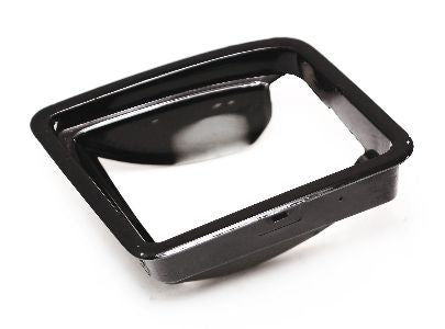 LH License Plate Light Trim Surround 98-05 VW Beetle L041 Black - 1C0 943 137
