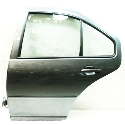 LH Rear Door Shell 99-03 VW Jetta Sedan MK4 LD7X Platinum Gray