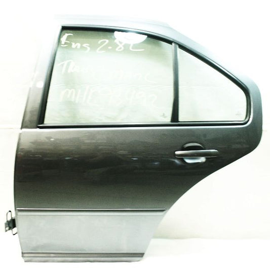LH Rear Door Shell 99-03 VW Jetta Sedan MK4 LD7X Platinum Gray