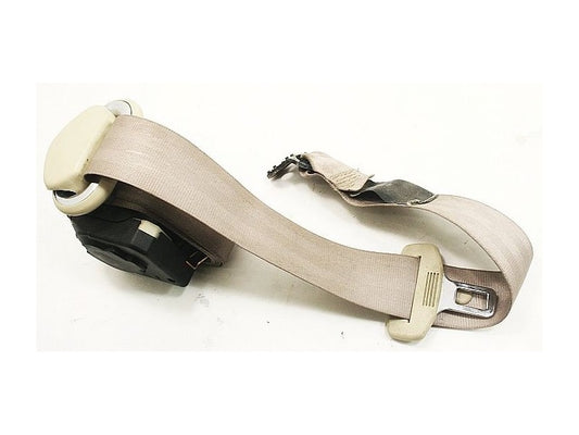 LH Rear Seat Belt 98-01 VW Beetle - Beige Tan - Genuine - 1C0 857 805 A