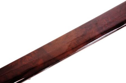 LH Rear Wood Door Panel Trim 98-04 Audi A6 C5 - Nut Tree Brown - Genuine