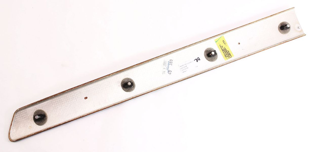 LH Rear Wood Door Panel Trim 98-04 Audi A6 C5 - Nut Tree Brown - Genuine