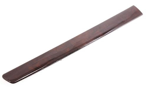 LH Rear Wood Door Panel Trim 98-04 Audi A6 C5 - Nut Tree Brown - Genuine