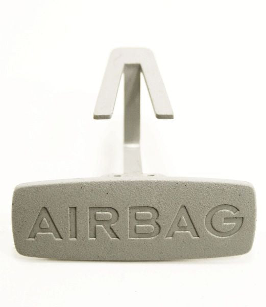 B Pillar Airbag Trim Clip Cap 99-05 VW Jetta Golf Gray Emblem Badge 1J0 853 437