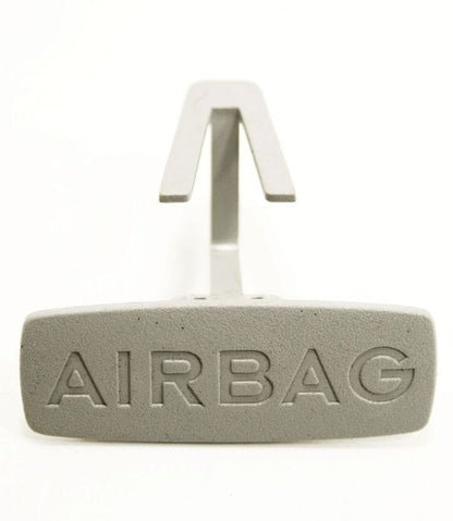 B Pillar Airbag Trim Clip Cap 99-05 VW Jetta Golf Gray Emblem Badge 1J0 853 437