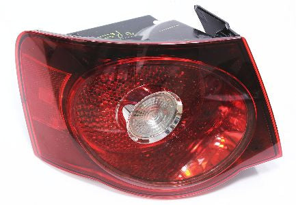 LH Outer Taillight 08-10 VW Jetta Mk5 Sedan Tinted - 1K5 945 095 L