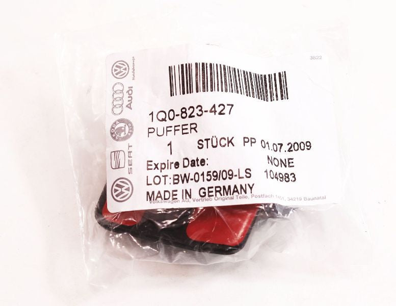 New LH Front Hood Rubber Bump Stop Buffer 07-13 VW EOS - Genuine - 1Q0 823 427