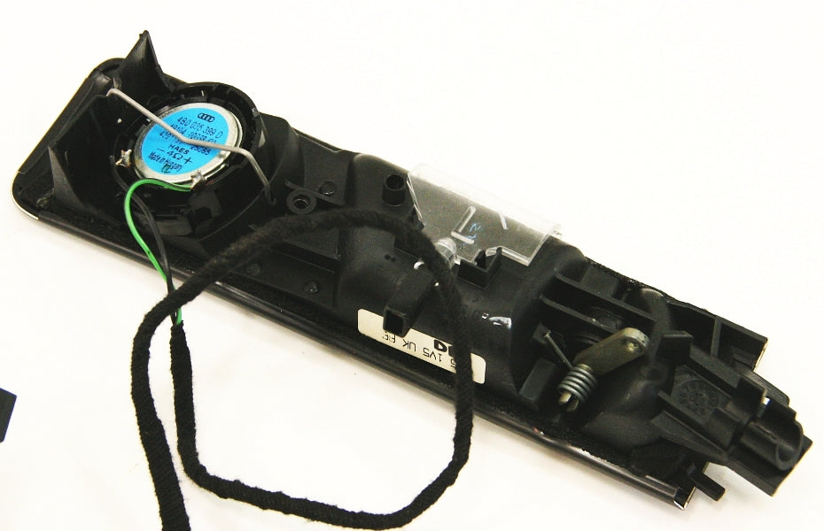 LH Rear Interior Door Handle & Tweeter 02-04 Audi A6 C5 - Genuine  4B0 035 399 E