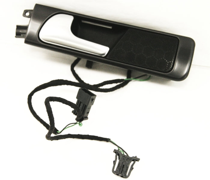 LH Rear Interior Door Handle & Tweeter 02-04 Audi A6 C5 - Genuine  4B0 035 399 E