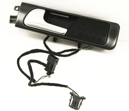 LH Rear Interior Door Handle & Tweeter 02-04 Audi A6 C5 - Genuine  4B0 035 399 E