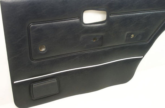 RH Rear Interior Vinyl Door Panel Blue 75-84 VW Rabbit MK1 4 Door - Genuine