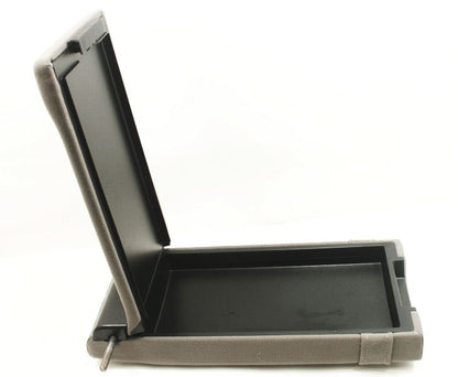 Rear Seat Armrest Arm Rest Gray Grey Cloth 96-01 Audi A4 B5 - Genuine
