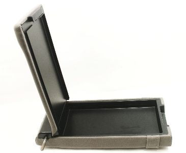 Rear Seat Armrest Arm Rest Gray Grey Cloth 96-01 Audi A4 B5 - Genuine