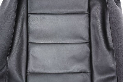 LH Rear Seat Backrest Cover 02-05 Audi A4 B6 - Black Leatherette - Genuine