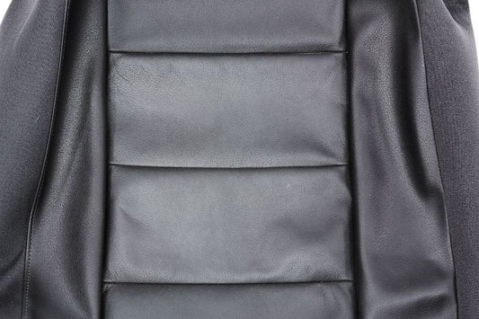 LH Rear Seat Backrest Cover 02-05 Audi A4 B6 - Black Leatherette - Genuine