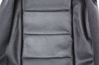 LH Rear Seat Backrest Cover 02-05 Audi A4 B6 - Black Leatherette - Genuine