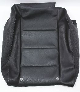 LH Rear Seat Backrest Cover 02-05 Audi A4 B6 - Black Leatherette - Genuine