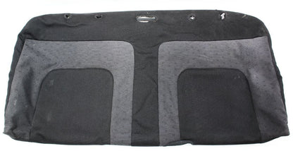 Rear Seat Backrest Cover 98-05 VW Beetle - Black Gray Cloth - Genuine