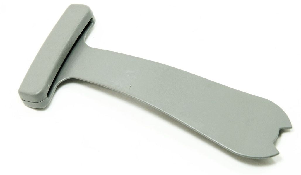Rear Seat Belt Guide Bracket 98-05 VW Passat B5 B5.5 Grey - Genuine 3B0 857 765