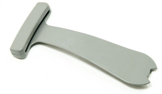 Rear Seat Belt Guide Bracket 98-05 VW Passat B5 B5.5 Grey - Genuine 3B0 857 765