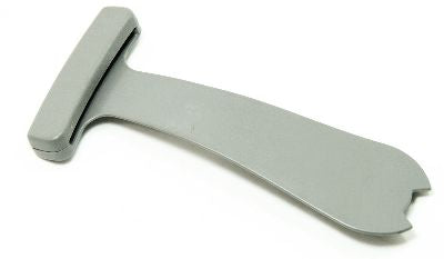 Rear Seat Belt Guide Bracket 98-05 VW Passat B5 B5.5 Grey - Genuine 3B0 857 765