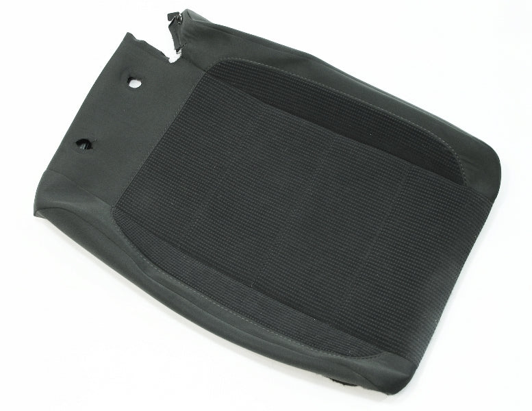 LH Rear Seat Backrest Cover 05-09 VW Jetta Rabbit MK5 - Gray Cloth - Genuine