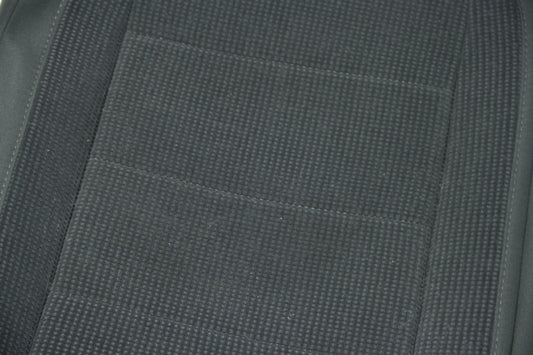 RH Rear Seat Backrest Cover 05-09 VW Jetta Rabbit MK5 - Gray Cloth - Genuine