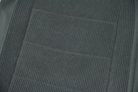 RH Rear Seat Backrest Cover 05-09 VW Jetta Rabbit MK5 - Gray Cloth - Genuine