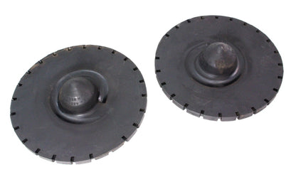 Rear Coil Spring Damper Pad Bushings 98-05 VW Passat B5 - 8E0 512 149 C Genuine