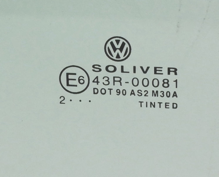 RH Rear Door Window Side Exterior Glass 98-05 VW Passat Wagon B5 B5.5 - Genuine