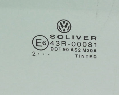 RH Rear Door Window Side Exterior Glass 98-05 VW Passat Wagon B5 B5.5 - Genuine