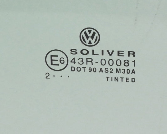 RH Rear Door Window Side Exterior Glass 98-05 VW Passat Wagon B5 B5.5 - Genuine