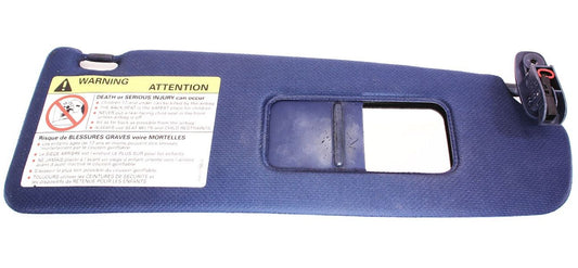 RH Sunvisor 00-06 Audi TT  Sun Visor - Denim Blue - Genuine
