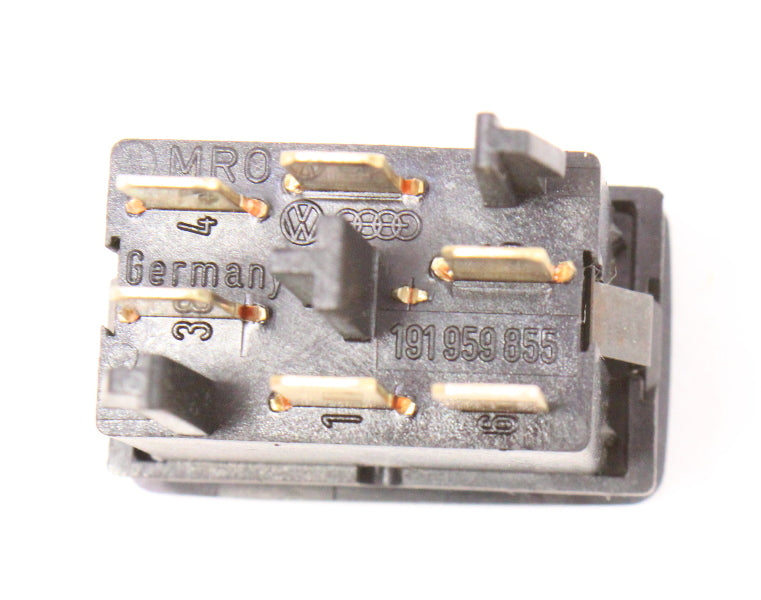 Power Window Switch 85-92 VW Jetta Golf GTI Mk2 - Genuine - 191 959 855
