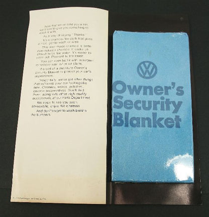 1974 Rare Vintage "Wash Me" VW Beetle Dealership Brochure Advertising