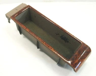 Rear Center Console Tray Insert Wood Trim Audi A6 98-04- Genuine - 4B0 863 300 B