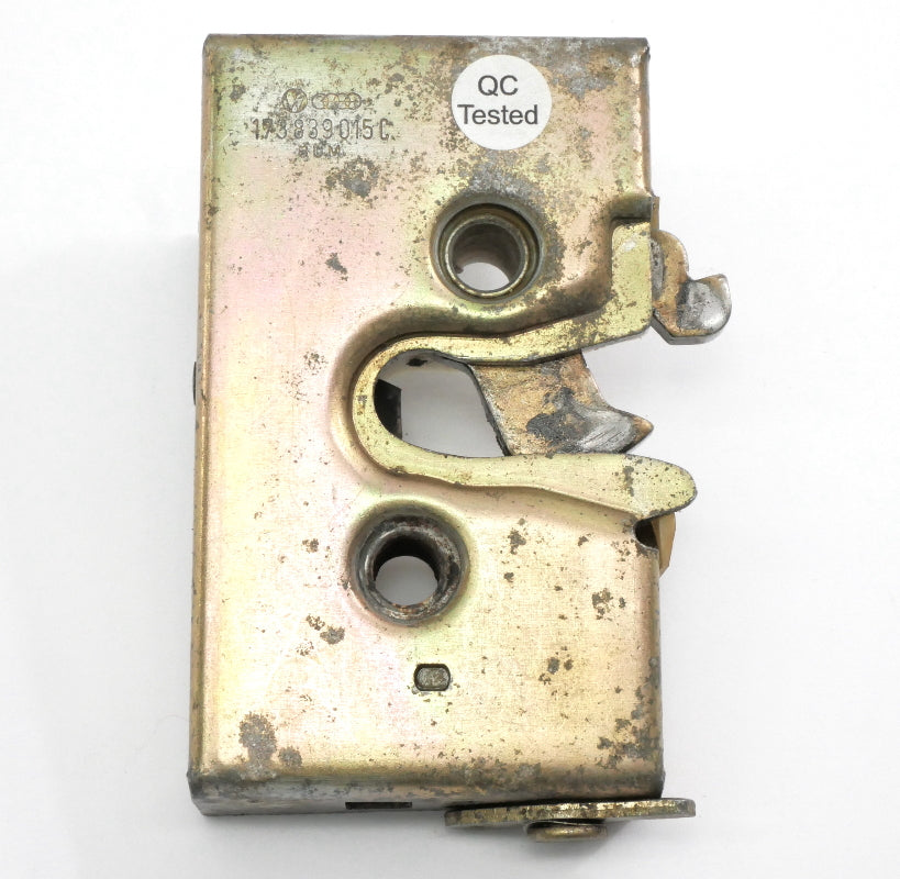 LH Rear Door Latch Lock 75-84  VW Rabbit Jetta MK1 - Genuine - 173 839 015 C