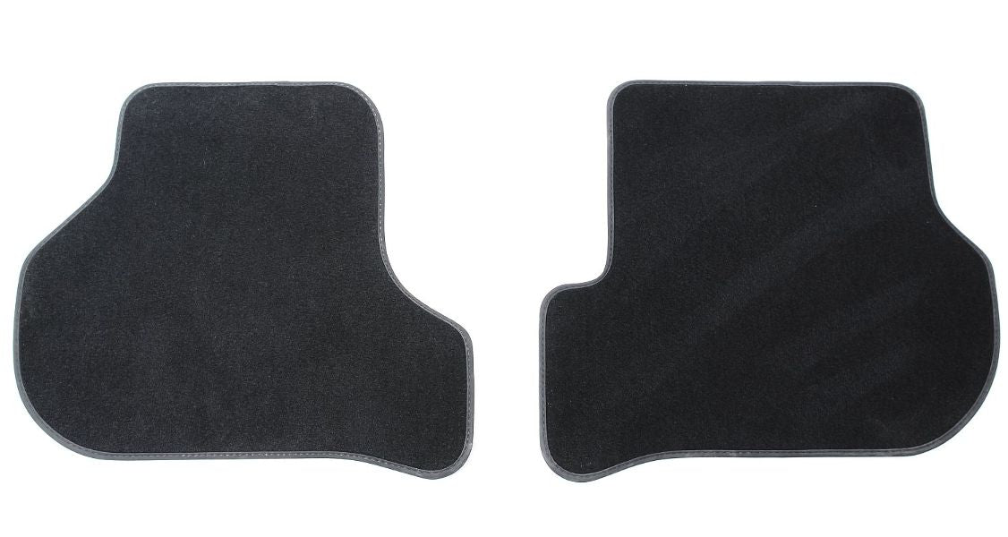 New Rear Floor Mats Pair 08-09 VW Jetta Sport Wagen MK5 - Black - 1K1 863 011 M